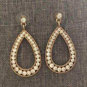 Gold earrings